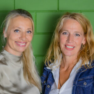 portret van Marjolein en Karin